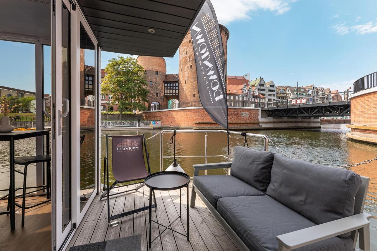 Domy Na Wodzie - La Mare Motlava Houseboats With Sauna By Downtown Apartments Gdansk Bagian luar foto